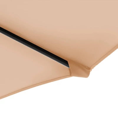 13' X 6.5' Rectangular Outdoor Patio Market Umbrella - Captiva Designs 8 13' X 6.5' Rectangular Outdoor Patio Market Umbrella - Captiva Designs - Image 6