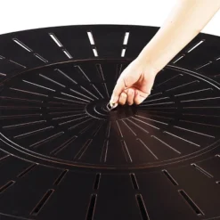 Oakland Living 5pc Swivel Rocking Aluminum Outdoor Dining Set Copper/Gray -Sunnydaze Decor Store GUEST d6591841 a040 4af9 ae03 efa15521fc72 1