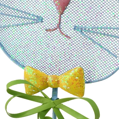 National Tree Company Set Of 3 24" Metal Easter Bunny Garden Stakes 5 National Tree Company Set Of 3 24" Metal Easter Bunny Garden Stakes - Image 3