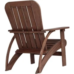Teal Island Designs Dylan Dark Wood Outdoor Adirondack Chair -Sunnydaze Decor Store GUEST d8dd993c 8148 4070 8ed1 9cfd2e2a5585