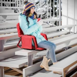 Emma And Oliver Portable Heated Reclining Stadium Chair With Armrests, Heated Padded Back & Heated Seat With Dual Storage Pockets And Backpack Straps 24 Emma And Oliver Portable Heated Reclining Stadium Chair With Armrests, Heated Padded Back & Heated Seat With Dual Storage Pockets And Backpack Straps -Sunnydaze Decor Store GUEST d953b4e9 f9c4 4ace a657 e826040017ed