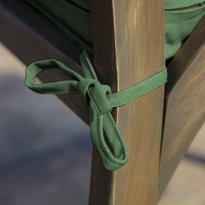 20" X 20" ProFoam Outdoor Dining Seat Cushion Leala Moss Green - Arden Selections 7 20" X 20" ProFoam Outdoor Dining Seat Cushion Leala Moss Green - Arden Selections - Image 5