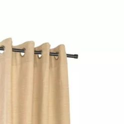 Pawleys Island Sunbrella Outdoor Gazebo Grommeted Textured Curtain Panel