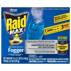 Raid Max Concentrated Deep Reach Fogger - 2.1oz/3cans 11 Raid Max Concentrated Deep Reach Fogger - 2.1oz/3cans -Sunnydaze Decor Store GUEST db417b95 cf69 4f38 ae70 1814710e1f25