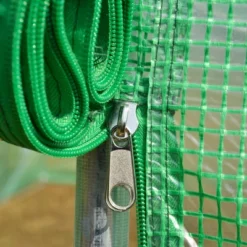 Outsunny 26' X 10' X 7' Walk-in Tunnel Hoop Greenhouse, PE Cover, Steel Frame, Roll-Up Zipper Door And Mesh Windows For Flowers And Vegetables, Green -Sunnydaze Decor Store GUEST db8629c7 32d7 42b6 8b32 3987a0e13c72