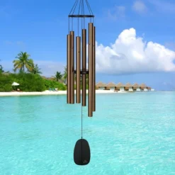 Woodstock Wind Chimes Signature Collection, Bells Of Paradise, 44'' Wind Chimes For Outdoor Patio Decor