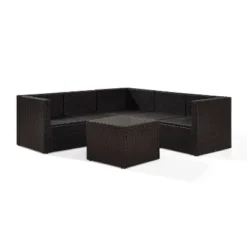 Palm Harbor 6pc All-Weather Wicker Patio Seating Set - Sand - Crosley 14 Palm Harbor 6pc All-Weather Wicker Patio Seating Set - Sand - Crosley -Sunnydaze Decor Store GUEST dd6b10aa b3e0 4e8b ad20 88963d0ad434