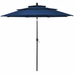 10' X 10' Double Vented 3-Tier Patio Market Table Umbrella - Wellfor 27 10' X 10' Double Vented 3-Tier Patio Market Table Umbrella - Wellfor -Sunnydaze Decor Store GUEST dda2bdb5 b62e 4921 9ade 34a02cda2320
