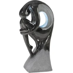 John Timberland Graceful Form Modern Zen Bubbler Curled Female Outdoor Floor Water Fountain With LED Light 43" For Yard Garden Patio Home Deck Porch 13 John Timberland Graceful Form Modern Zen Bubbler Curled Female Outdoor Floor Water Fountain With LED Light 43" For Yard Garden Patio Home Deck Porch -Sunnydaze Decor Store GUEST de307599 d6b5 4d5b 81d1 85e52e8237f8