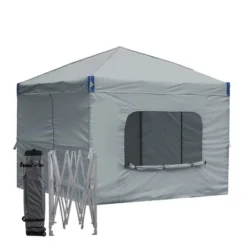 Aoodor 10' X 10' Pop Up Canopy Tent With Removable Mesh Window Sidewalls, Portable Instant Shade Canopy With Roller Bag -Sunnydaze Decor Store GUEST e061a561 097c 423d 8c4c 42872453d885