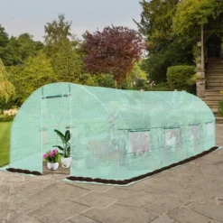 Costway 10'X6.5'X20' Walk-in Greenhouse Backyard Grow Tents Steel Frame 8 Windows 13 Costway 10'X6.5'X20' Walk-in Greenhouse Backyard Grow Tents Steel Frame 8 Windows -Sunnydaze Decor Store GUEST e09e20c3 a596 49a6 a185 75f6f0906644
