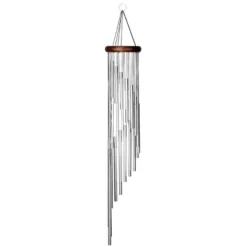Woodstock Wind Chimes Signature Collection, Woodstock Habitats Rainfall Silver Wind Chime 15 Woodstock Wind Chimes Signature Collection, Woodstock Habitats Rainfall Silver Wind Chime -Sunnydaze Decor Store GUEST e1fb952f 3575 4a0d 90dc 6b0151f8ba85