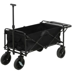 Outsunny Collapsible Wagon, Graden Carts With Wheels, Adjustable Handle, Folding Table And Cup Holders, Black 9 Outsunny Collapsible Wagon, Graden Carts With Wheels, Adjustable Handle, Folding Table And Cup Holders, Black -Sunnydaze Decor Store GUEST e20270dc 11e0 44fc bf30 9d5e8bcd0496