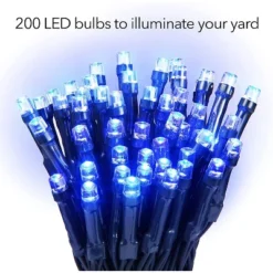 Dartwood Solar String Lights - Outdoor Decorative Solar Fairy Lights For Your House, Yard, Or Garden (4 Pack, Blue) 9 Dartwood Solar String Lights - Outdoor Decorative Solar Fairy Lights For Your House, Yard, Or Garden (4 Pack, Blue) -Sunnydaze Decor Store GUEST e2bd318e 38fa 42b9 a363 1d5816c82e6e