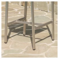 Cape Coral 4pk All-Weather Wicker/Metal Patio Barstools - Gray - Christopher Knight Home -Sunnydaze Decor Store GUEST e35b2414 aeee 4c71 830e 5d03fb1b6a65