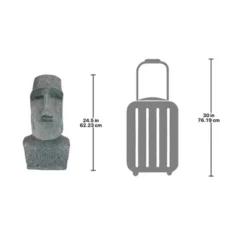 Design Toscano Easter Island Ahu Akivi Moai Monolith Statue: Large 15 Design Toscano Easter Island Ahu Akivi Moai Monolith Statue: Large -Sunnydaze Decor Store GUEST e360c3c9 0ece 431c aeea 6f2413f0feca