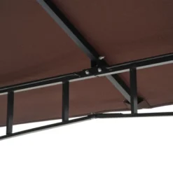 Outsunny 116.25" X 116.25" Outdoor Patio Gazebo Canopy Tent With Mesh Sidewalls, 2-Tier Canopy For Backyard, Coffee 11 Outsunny 116.25" X 116.25" Outdoor Patio Gazebo Canopy Tent With Mesh Sidewalls, 2-Tier Canopy For Backyard, Coffee -Sunnydaze Decor Store GUEST e3de0bd2 e791 4821 b4a7 3ccfb45aa5d3