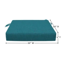 Honeycomb Outdoor Premium Dining Seat Cushion (2-Pack)