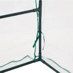 Sunnydaze Decor Sunnydaze Outdoor Portable Slanted Top Plant Shelter Mini Cloche Greenhouse With Zipper Doors - 36" - Clear -Sunnydaze Decor Store GUEST e470d848 f807 4de4 a33d 8a1ba6f29ffd