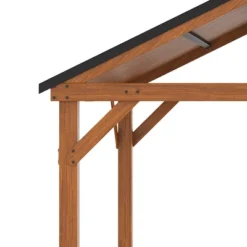 Outsunny 12' X 11' Hardtop Gazebo Canopy With Solid Wooden Frame And Waterproof Asphalt Roof, For Patio, Backyard, Deck, Porch, Brown -Sunnydaze Decor Store GUEST e4af5baf 174a 4e8b b0e6 bf87bbf0fe79