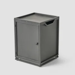 Malawi 10pc Acacia UShaped Sectional Sofa Set With Fire Pit Gray/Dark Gray - Christopher Knight Home -Sunnydaze Decor Store GUEST e53ae825 c6bc 4d1d aa1b b5744bee1137