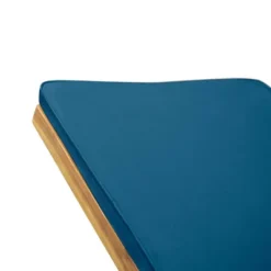 Kyoto 3pc Outdoor Acacia Wood Chaise Lounge Set With Cushions - Teak/Blue - Christopher Knight Home 17 Kyoto 3pc Outdoor Acacia Wood Chaise Lounge Set With Cushions - Teak/Blue - Christopher Knight Home -Sunnydaze Decor Store GUEST e65c8e75 0134 44f1 a7ef 045c4de1c922