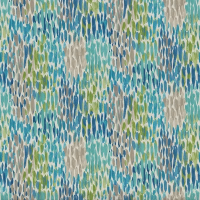 Make It Rain Cerulean Blue Outdoor Bench Cushion - Pillow Perfect 3 Make It Rain Cerulean Blue Outdoor Bench Cushion - Pillow Perfect