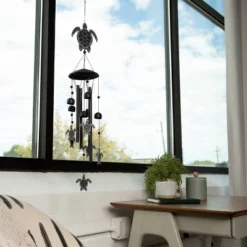 Dawhud Direct 32" H Black Sea Turtles Wind Chimes 7 Dawhud Direct 32" H Black Sea Turtles Wind Chimes -Sunnydaze Decor Store GUEST e6f13595 da06 4d83 af18 390e718704a6