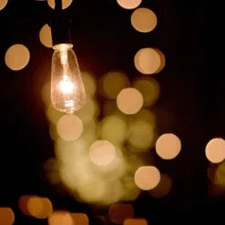 Nature Spring Vintage-Style Outdoor Solar-Powered String Lights - 14.5' -Sunnydaze Decor Store GUEST e70715e1 a1d3 44da a733 e9613a9e9bbb