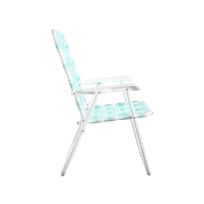 Priscilla Outdoor Folding Chair - Aqua - Novogratz 8 Priscilla Outdoor Folding Chair - Aqua - Novogratz - Image 6