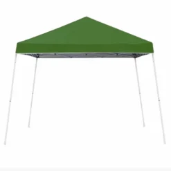 Z Shade 10x10 Foot Angled Leg Instant Shade Canopy Tent Portable Shelter, Green & Outdoor Canopy Tent Shelter Wrap Around Leg Weight Bags, Set Of 4 -Sunnydaze Decor Store GUEST e7e0adc4 60a0 4fdb 977a f0809f53a917
