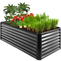 Best Choice Products 6x3x2ft Outdoor Metal Raised Garden Bed, Planter Box For Vegetables, Flowers, Herbs 17 Best Choice Products 6x3x2ft Outdoor Metal Raised Garden Bed, Planter Box For Vegetables, Flowers, Herbs -Sunnydaze Decor Store GUEST e8409842 b8e7 4865 99b0 411b1d1055a2