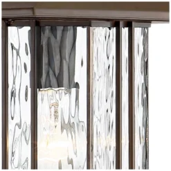 John Timberland Deaver Modern Outdoor Wall Light Fixtures Set Of 2 Bronze Motion Sensor Dusk To Dawn 15 1/4" Water Glass For Exterior -Sunnydaze Decor Store GUEST e90d61db 5543 4764 bab7 1dc28ad00706