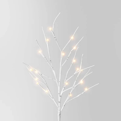 3pc LED Faux Birch Twig Christmas Novelty Sculpture Light Warm White - Wondershop™ 6 3pc LED Faux Birch Twig Christmas Novelty Sculpture Light Warm White - Wondershop™ - Image 4