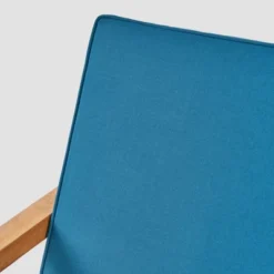 4pc Leah Acacia Wood Patio Chat Set Dark Teal - Christopher Knight Home -Sunnydaze Decor Store GUEST eb87cac8 34a0 476e 87c0 0fe59dc46099