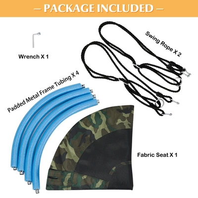 Costway 40'' Kids Flying Saucer Tree Swing Indoor Outdoor Play Set 9 Costway 40'' Kids Flying Saucer Tree Swing Indoor Outdoor Play Set - Image 7