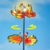Collections Etc Solar Powered Autumn Leaves Wind Spinner Garden Stake 10.75 X 10.75 X 40.5 -Sunnydaze Decor Store GUEST ec1d04a3 0692 4a3e bead 01d8677922b7