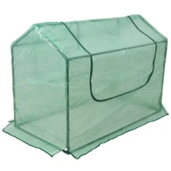 Sunnydaze Decor Sunnydaze Mini Greenhouse With 2 Zippered Side Doors - Green 16 Sunnydaze Decor Sunnydaze Mini Greenhouse With 2 Zippered Side Doors - Green -Sunnydaze Decor Store GUEST ec69a2f0 0942 4ac5 ad3c a51458b84da0