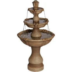 John Timberland Arosco Rustic 3 Tier Basin Outdoor Floor Water Fountain With LED Light 43" For Yard Garden Patio Home Deck Porch Exterior Balcony Roof 16 John Timberland Arosco Rustic 3 Tier Basin Outdoor Floor Water Fountain With LED Light 43" For Yard Garden Patio Home Deck Porch Exterior Balcony Roof -Sunnydaze Decor Store GUEST edca9bcd d59e 4279 aa99 6ac9a0b516b3