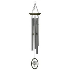 Woodstock Wind Chimes Signature Collection, Wind Fantasy Chime, 24'' Silver Wind Chime 24 Woodstock Wind Chimes Signature Collection, Wind Fantasy Chime, 24'' Silver Wind Chime -Sunnydaze Decor Store GUEST ee31d3a8 c510 4708 8c39 ae39bf92b59f