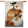 Rustic Autumn Blessings Fall House Flag 40" X 28" Briarwood Lane -Sunnydaze Decor Store GUEST ef3fa3a9 25d1 4d05 8bdf 0c164c792a59