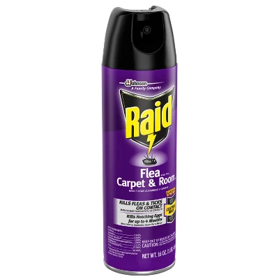 Raid Flea Killer Plus Carpet & Room Spray - 16oz 6 Raid Flea Killer Plus Carpet & Room Spray - 16oz - Image 4