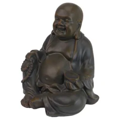 Design Toscano Laughing Buddha Inspired Happy Hotei Statue -Sunnydaze Decor Store GUEST f07e9413 505c 4587 a140 9aa4c598e425