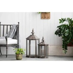 A&B Home 2pc Graca Polygon Temple Outdoor Garden Lanterns - Natural 18 A&B Home 2pc Graca Polygon Temple Outdoor Garden Lanterns - Natural -Sunnydaze Decor Store GUEST f187ee58 138d 4c07 aed6 8205807da56b