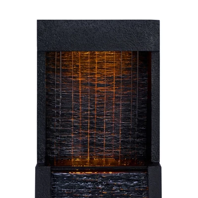 Teamson Home Athena 38 Inch Outdoor Solar Fountain With LED Lights 9 Teamson Home Athena 38 Inch Outdoor Solar Fountain With LED Lights - Image 7