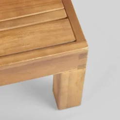 Oana 7pc Acacia Wood Sofa & Coffee Table Chat Set Teak/Beige - Christopher Knight Home -Sunnydaze Decor Store GUEST f247d9f9 7618 49c7 a19c 129bd6264e8b