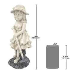 Design Toscano Young Gardener Girl Statue: Rebecca Medium -Sunnydaze Decor Store GUEST f2e5a45f 64c4 46e8 b1a8 2c3f9fa0e064