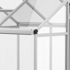 Outsunny Walk-In Polycarbonate Greenhouse With Roof Vent For Ventilation & Rain Gutter, Hobby Greenhouse For Winter 15 Outsunny Walk-In Polycarbonate Greenhouse With Roof Vent For Ventilation & Rain Gutter, Hobby Greenhouse For Winter -Sunnydaze Decor Store GUEST f33b226f 18bd 4fab b995 872322500bb8