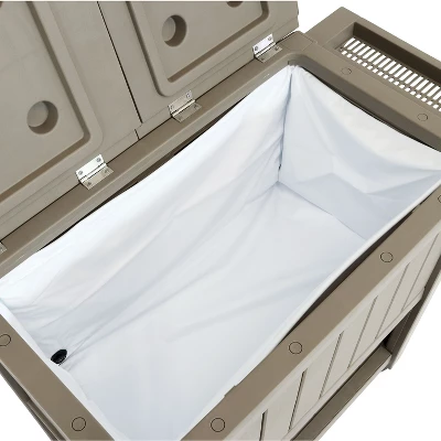 Sunnydaze Decor Sunnydaze Rolling Patio Serving Cart With Prep Table, Cooler And Storage 6 Sunnydaze Decor Sunnydaze Rolling Patio Serving Cart With Prep Table, Cooler And Storage - Image 4