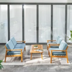 Gloucester 4pc Patio Sofa Set - Vifah